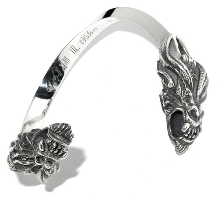 楽天市場】ビルウォールレザー Bill Wall LeatherDragon Bangle M 