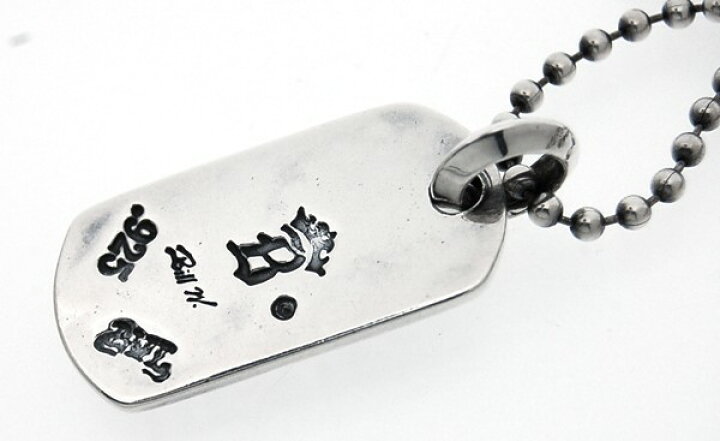 楽天市場】ビルウォールレザー Bill Wall LeatherGraffiti Dog Tag w 