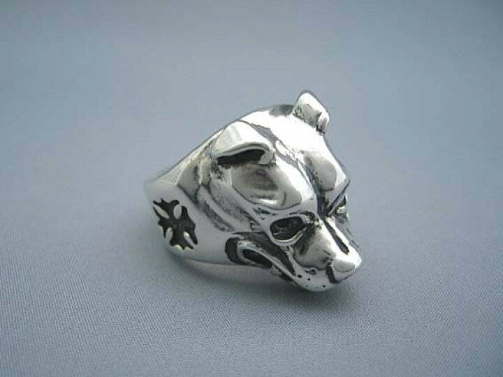 楽天市場】ビルウォールレザー Bill Wall LeatherLarge Dog Head Ring 