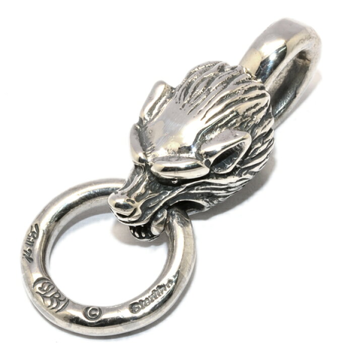 楽天市場】ビルウォールレザー Bill Wall LeatherMedium Wolf Head w  