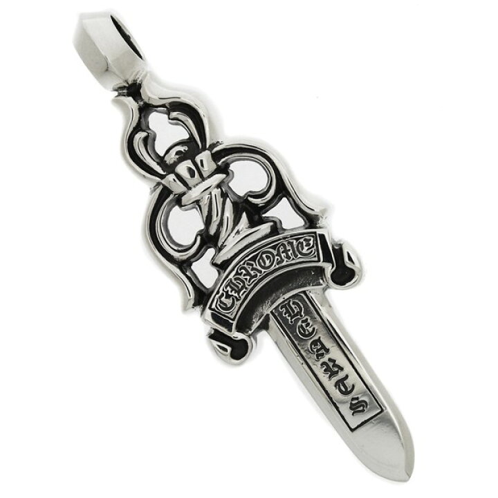 楽天市場】クロムハーツ CHROME HEARTS ラージ ダガーペンダント 