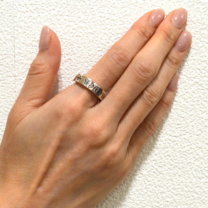 楽天市場】クロムハーツ CHROME HEARTS スペーサー リング6mm ”CH 