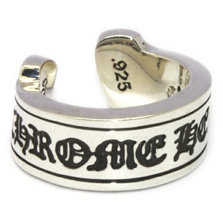 楽天市場】クロムハーツ CHROME HEARTS スクロールラベルリング/ラージ 