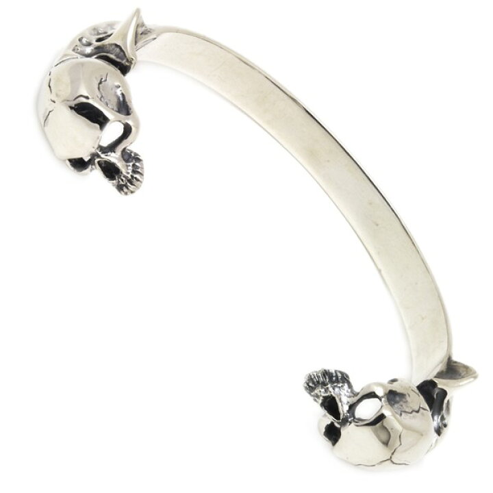 楽天市場】クレイジーピッグ CRAZY PIG DESIGNS TWO SKULL BANGLE  