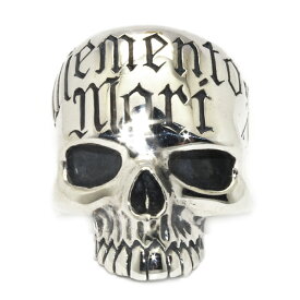 クレイジーピッグ　CRAZY PIG DESIGNS　MEMENTO MORI SKULL メメントモリスカルリング シャイニーフィニッシュ　#1034