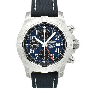 �u���C�g�����O BREITLING �A�x���W���[ �N���m�O���t GMT 45 A24315101C1X2 �u���[/�u���b�N �V�i