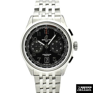 �u���C�g�����O BREITLING �v���~�G B01 �N���m�O���t 42 AB0145221B1A1 42mm �u���b�N �V�i