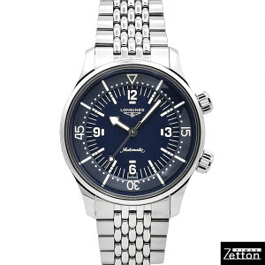 �����W�� LONGINES ���W�F���h�_�C�o�[ L3.764.4.90.6 SS 39mm �u���[ �V�i