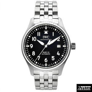 IWC �p�C���b�g�E�H�b�` �}�[�N20 IW328202 �u���b�N 40mm �V�i