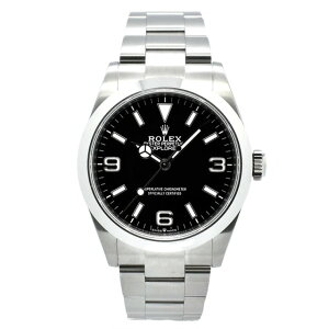 �y�V�i�z�����b�N�X ROLEX �G�N�X�v���[���[ 40 224270 �������� �u���b�N 40mm �����Y