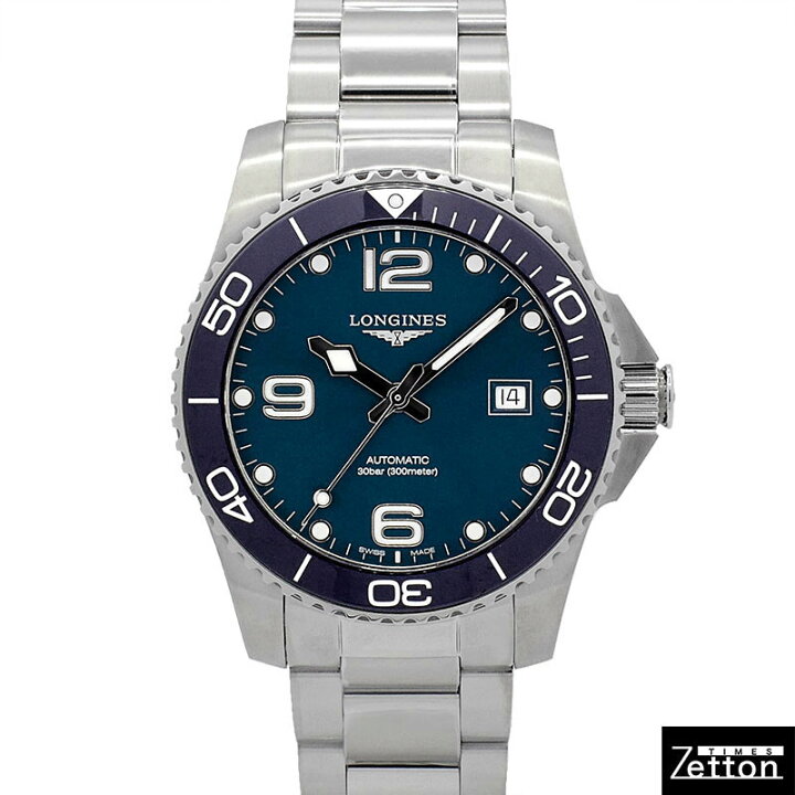 楽天市場】【新品】ロンジン LONGINES ハイドロコンクエスト L3.781.4  