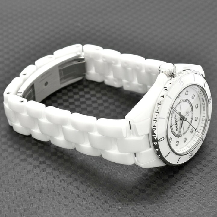 楽天市場】【新品】シャネル CHANEL J12 12Pダイヤ H5703 クォーツ  