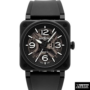 �y�V�i�z�x�������X Bell��Ross BR-03 �X�P���g�� �u���b�N�Z���~�b�N BR03A-BL-SKCE/SRB �������� �X�P���g�� 41mm �����Y