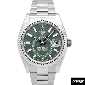 �y�V�i�z�����b�N�X ROLEX �X�J�C�h�D�G���[ 336934 �������� �~���g�O���[�� 42mm �����Y
