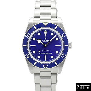�y�V�i�z�y���ەۏ؏��L��z�`���[�_�[ TUDOR �u���b�N�x�C 54 79000B �������� �u���[ 37mm �����Y