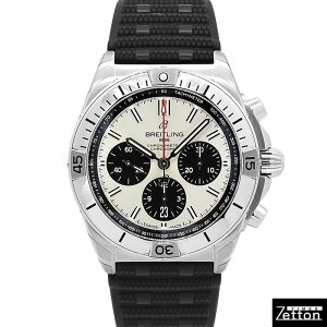 �y�V�i�z�u���C�g�����O BREITLING �N���m�}�b�g B01 42 AB0134101G1S2 �������� �V���o�[/�u���b�N 42mm �����Y