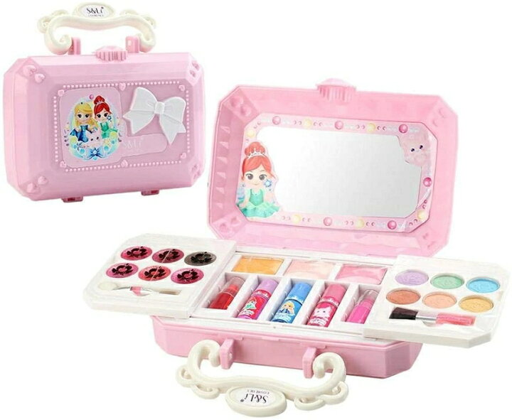 楽天市場 23ピース化粧品 女の子のための23ピースのメイクアップセット 洗える 子供のメイク おもちゃのおもちゃ 金庫 海外通販 Kingstar 楽天市場 23ピース化粧品 女の子のための23ピースのメイクアップセット 洗える 子供のメイク おもちゃのおもちゃ 金庫 海外通販 Kingstar