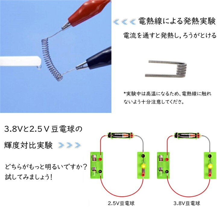 楽天市場 電気回路実験キット 知育学習 科学実験 小学生 中学生 理科 自由研究 豆電球 実験 セット サイエンス実験 直列 並列 回路実験キット プレゼント 海外通販 Kingstar