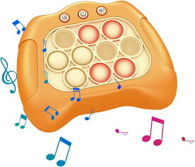 プッシュ ポップ バブル スクイーズ おもちゃ 音楽付き ポップイット 知育玩具 プッシュポップ ストレス解消 おもちゃ 手と目の協調トレーニング ストレス解消 抗不安 特別なニーズ 【海外通販】