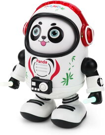 ダンススペースパンダ ミュージカルパンダ 多機能ロボット 電動ロボット 電子玩具 宇宙飛行士 充電式 おもちゃ 歩く・滑走・歌う・踊る・ライト・ 音楽 インテリジェンス開発 赤ちゃ 知育玩具 パンダ赤ちゃん 子供 おもちゃ 玩具ギフト 誕生日 学習 入園祝い【海外通販】