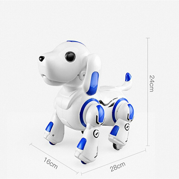 楽天市場 全国送料無料 最新版ロボット犬 ロボット犬のおもちゃ 子供のおもちゃ 電子ペット 子供ロボット 親子のおもちゃ 犬 動く おもちゃ 男の子 女の子 誕生日プレゼント スマートドッグトーキング おもちゃ ブルー Kingstar