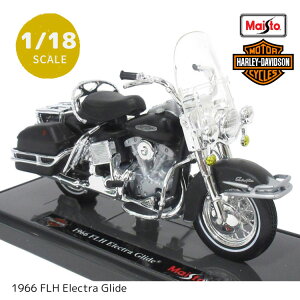 y|Cg2{zMaisto 1/18 Harley Davidson 1966 FLH Electra Glide n[[_rbh\ 1966 FLH GNgOCh (V[Y41) oCN ͌^ i }CXg XP[CZX I[goC _CL