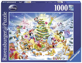 【只今ポイント2倍】ディズニー ジグソーパズル 1000ピース クリスマス (Disney/ Ravensburger Puzzle/19287) ラベンスバーガー