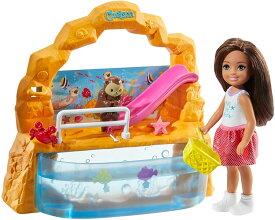 【本日ポイント2倍】バービー クラブ チェルシー「水族園」ドール & プレイセット (Barbie Club Chelsea Doll and Aquarium Playset/GHV75/MATTEL/バービー人形 ハウス) ギフト