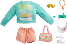 【只今ポイント2倍】バービー ファッションアクセサリーパック Roxy 「緑のシャツ」ロキシー 洋服 アクセサリー かばん (Barbie Fashions Roxy Clothing Set, Outfit Inspired by Roxy/MATTEL/GRD59)