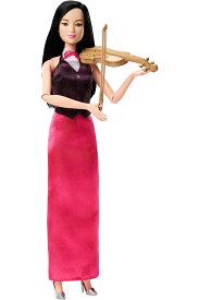 【本日ポイント2倍】バービー人形 ヴァイオリニスト ドール (Barbie Doll & Accessories, Career Violinist Musician Doll with Violin and Bow/ MATTEL/HKT68 ヴァイオリン 奏者)
