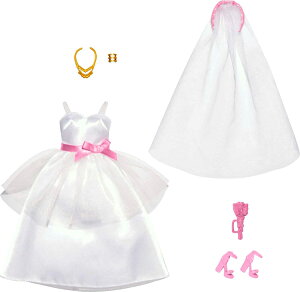 y|Cg2{zo[r[ t@bVANZT[pbN uC_ o[r[l`p m ւ  hX ANZT[ C EFfBO ԉ Bridal Fashion Pack for Barbie Doll on Wedding Day MAT
