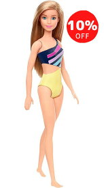 【只今ポイント2倍】バービー ビーチバービードール5 (Barbie Doll, Blonde, Wearing Swimsuit/ MATTEL/GHW41/バービー人形 水着)