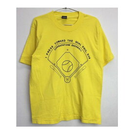 FRUIT OF THE LOOM　Tシャツ　半袖　カットソー　トップス　クルーネック　コットン　プリント　baseball　野球　90’s vintage　USA製　キッズ