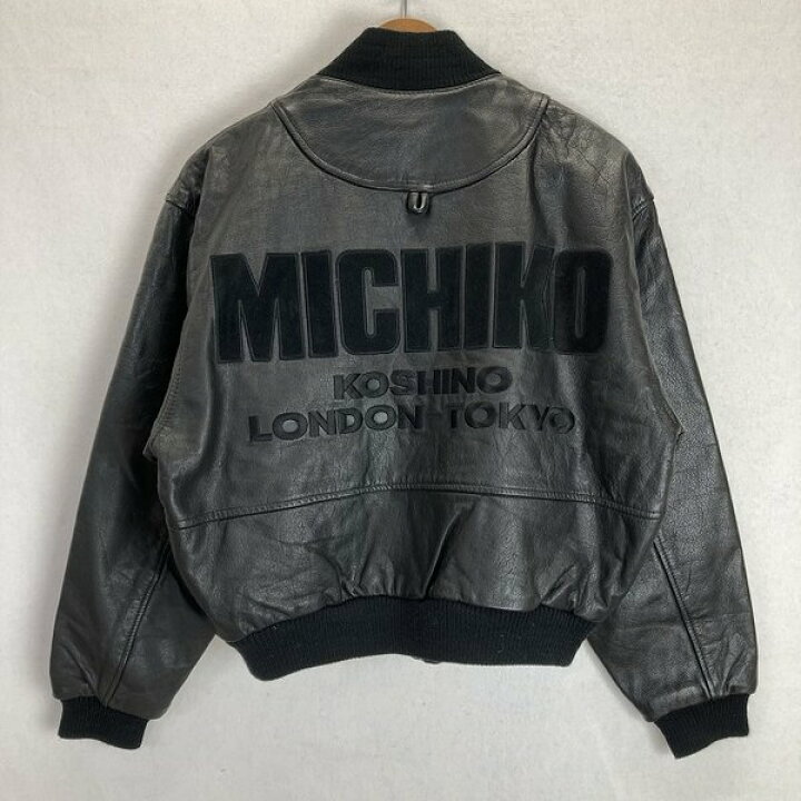 楽天市場】MICHIKO KOSHINO レザージャケット 80~90