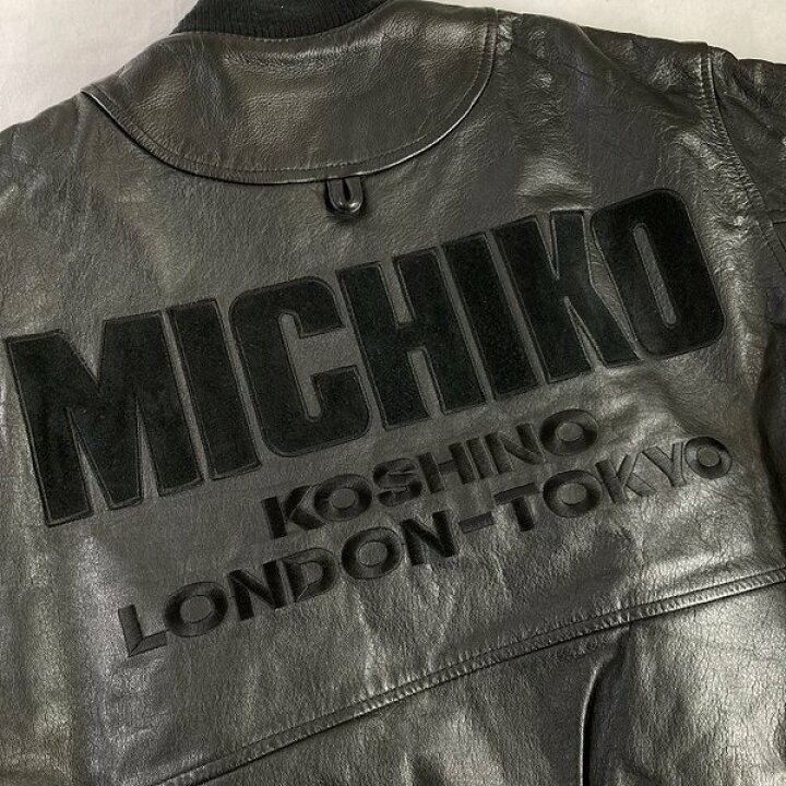 楽天市場】MICHIKO KOSHINO レザージャケット 80~90