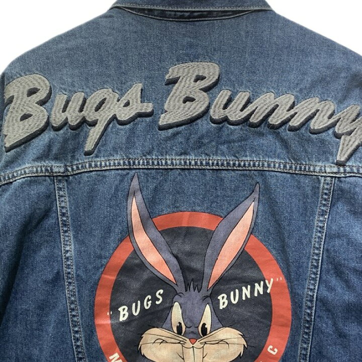 楽天市場】【中古】 GU × LOONEY TUNES デニムジャケット Gジャン 