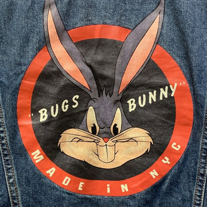 楽天市場】【中古】 GU × LOONEY TUNES デニムジャケット Gジャン 