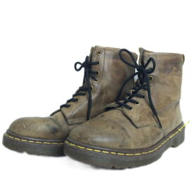 【中古】　Dr.Martens　レザー　ブーツ　8ホール　イングランド製　古着　/4243