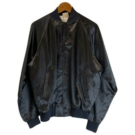 【中古】　AUBURN　ナイロンジャンパー　80s-90s vintage　80年代-90年代　OLD　シェルジャケット　プリント　USA製　古着　/1301