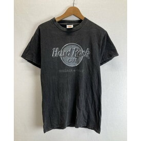 Hard Rock CAFE　Tシャツ　半袖　カットソー　トップス　クルーネック　プリント　ブランドロゴ　フロントデザイン　サーフ　ストリート　古着