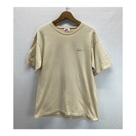 NIKE　Tシャツ　半袖　カットソー　トップス　クルーネック　コットン　ワンポイントロゴ　ブランドロゴ　刺繍　USA製　スポーツ　古着