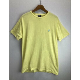 POLO by RALPH LAUREN　Tシャツ　半袖　カットソー　トップス　クルーネック　コットン　ワンポイントロゴ　ブランドロゴ　刺繍　アイビーファッション　古着