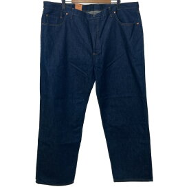 【中古】　Levi's　デニムパンツ　00s vintage　00年代　OLD　501　刻印680　Gパン　ボタンフライ　無地　デッドストック　オーバーサイズ　USA製　アメカジ　古着