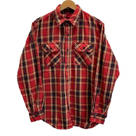 Levi's　チェックシャツ　長袖シャツ　シャツ　シャツアウター　襟　赤タブ　スモールe　60503-65　胸ポケット　コットン　チェック　古着