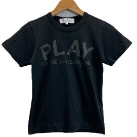 PLAY COMME des GARCONS　Tシャツ　半袖　カットソー　トップス　クルーネック　ブランドロゴ　両面プリント　AZ-T187　AD2012　日本製　ドメスティック　古着