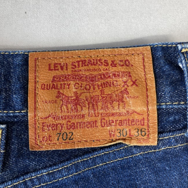 楽天市場】Levi's デニムパンツ 90's vintage 99年製 702XX 刻印J22 赤