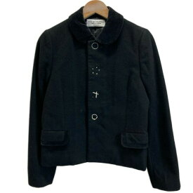 rebe de chambre COMME des GARCONS　ウールジャケット　アウター　ステンカラー　フルボタン　刺しゅう　AD2000　No.RE-040480　日本製　ドメスティック　古着