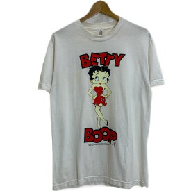 ALSTYLE　Tシャツ　90's vintage　(C)1996　半袖　カットソー　トップス　クルーネック　キャラクター　BETTY BOOP　ベティ　両面プリント　古着