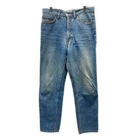 【中古】　C.P.COMPANY　デニムパンツ　Gパン　ジーンズ　ボトムス　無地　ジップフライ　日本製　古着