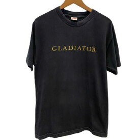 GLADIATIOR　映画　Tシャツ　00's vintage　半袖　カットソー　トップス　クルーネック　コットン　プリント　2000年製　メキシコ製　ALSTYLEタグ　古着